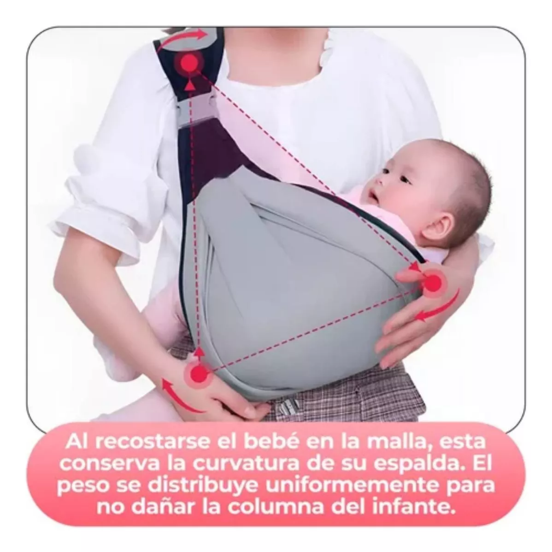 PORTABEBÉS AJUSTABLE ERGONÓMICO