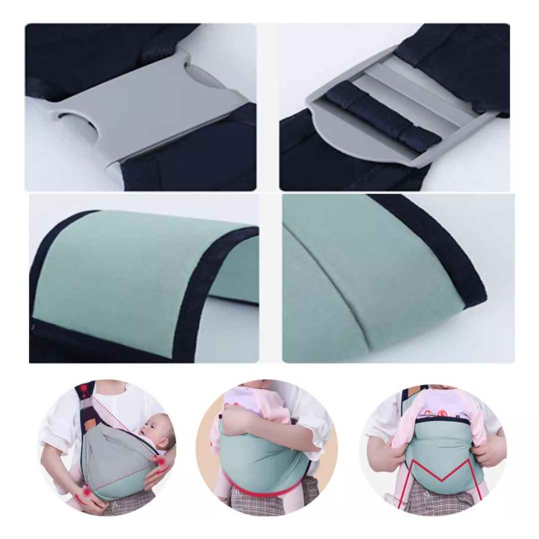 PORTABEBÉS AJUSTABLE ERGONÓMICO