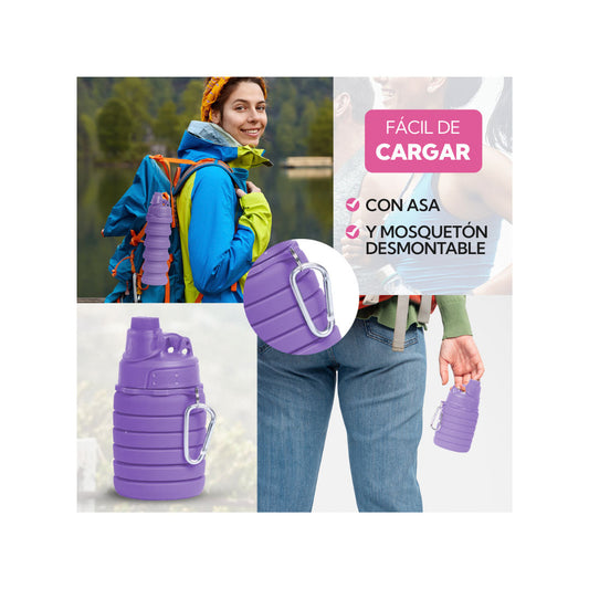 BOTELLA PLEGABLE 500 ML OUTDOOR