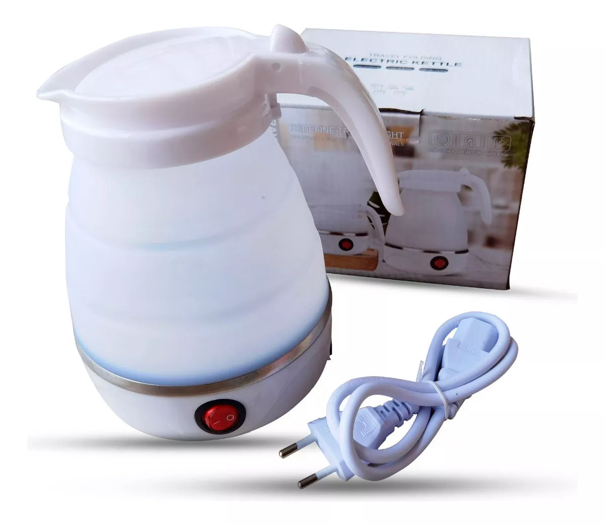 HERVIDOR ELÉCTRICO PLEGABLE MINI 600cc