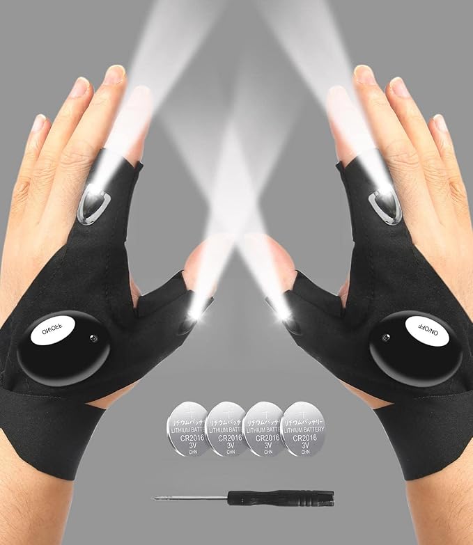 GUANTES LINTERNAS MODERNAS GLOVE LITE
