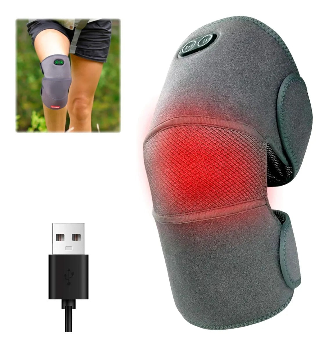 MASAJEADOR DE RODILLA CON CALOR
