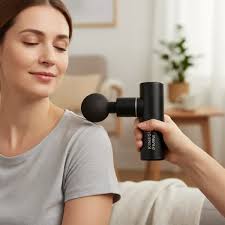 PISTOLA MINI DE MASAJE CORPORAL RECARGABLE